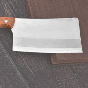 Koksmes met gravering